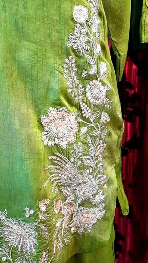 Hunter green Unstitched for Women