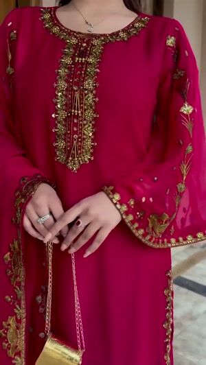Pink Kurta Set for Women