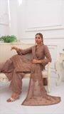 Brown Kurta Set for Women