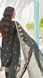 Black Kurta Set for Women