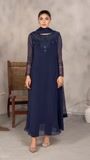 Navy blue Pishwas for Women