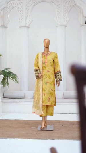 Yellow Kurta Set for Women