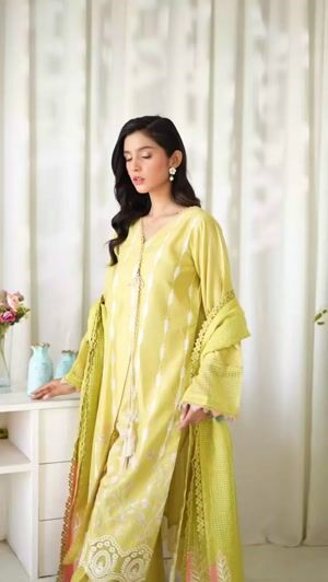 Key lime Angrakha for Women