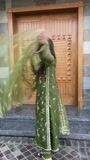 Olive green Unstitched for Women