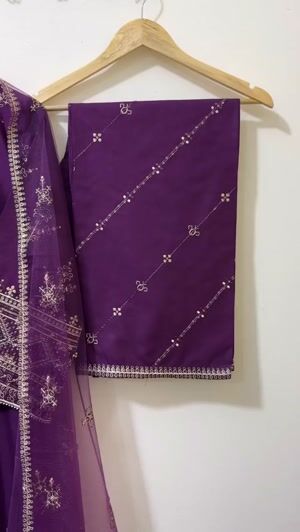 Purple Kurta Set for Women