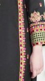 Black Kurta Set for Women