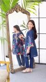 Blue Kurta Set for Girl