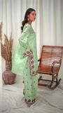 Pistachio green Kurta Set for Women