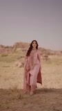 Tea rose pink Kurta Set for Women