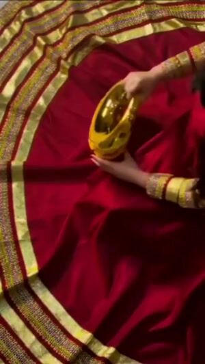 Maroon Anarkali for Women