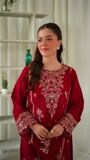 Maroon Kurta Set for Women