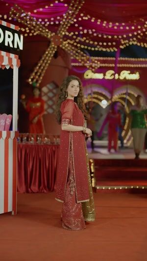 Maroon Unstitched for Women