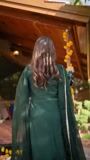 Bottle green Kurta Set for Women