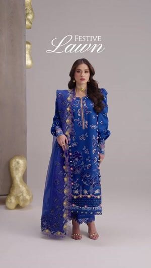 Dark blue Unstitched for Women