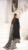 Black Kurta Set for Women