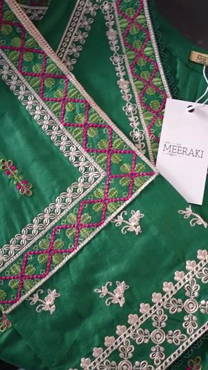 Green Kurta Set for Women
