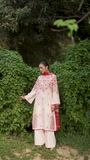 Baby pink Kurta Set for Women