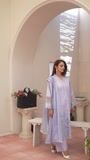 Lavender Kurta Set for Women