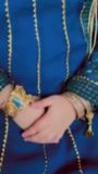 Teal Short Frock for Girl