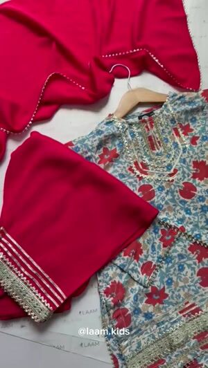 Multi Kurta Set for Girl