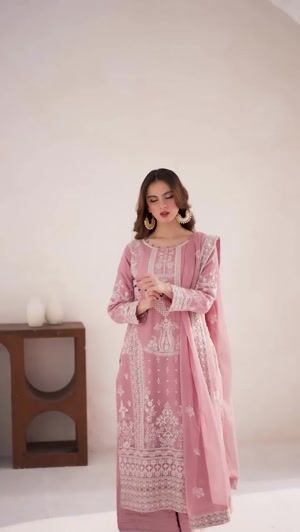 Pink Kurta Set for Women