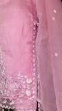 Tea rose pink Kurta Set for Women