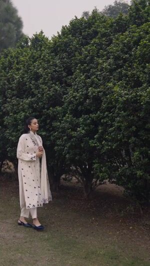 White Kurta Set for Women