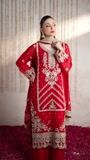 Red Kurta Set for Women
