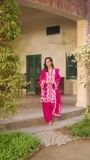 Shocking pink Kurta Set for Women