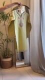 Yellow Kurta Set for Women