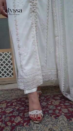 Off-white Pishwas for Women