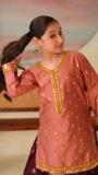 Purple Kurta Set for Girl
