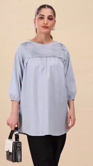 Pastel grey Tunic for Women