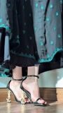 Jet black Pishwas for Women