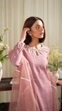 Lilac Kurta Set for Women
