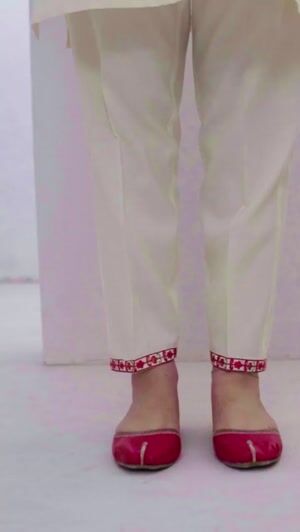 White Kurta Set for Women