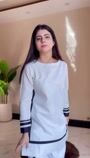 White Kurta Set for Women