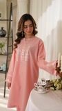 Peach pink Kurta Set for Women
