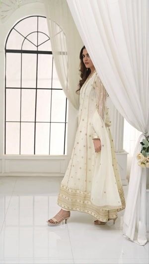 Off-white Pishwas for Women
