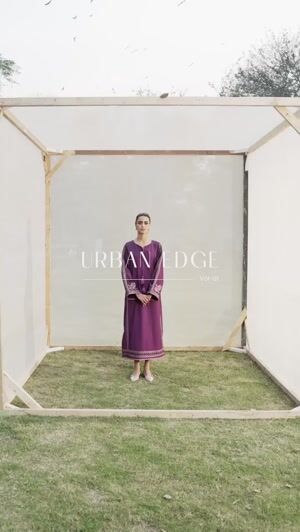Purple Kurta Set for Women