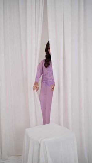 Lilac Kurta Set for Women