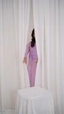 Lilac Kurta Set for Women