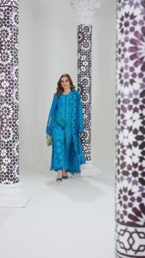 Sky blue Unstitched for Women