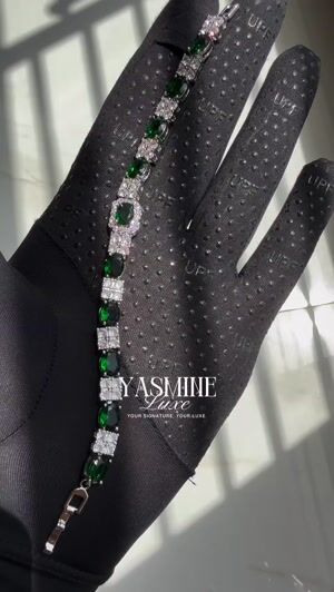 Emerald green Bracelet for Women