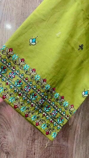 Green Kurta Set for Women