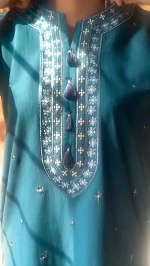 Blue Kurta Set for Women