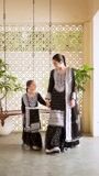 Black Gharara for Girl