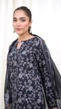 Black Kurta Set for Women