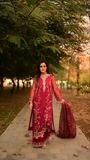 Magenta Kurta Set for Women
