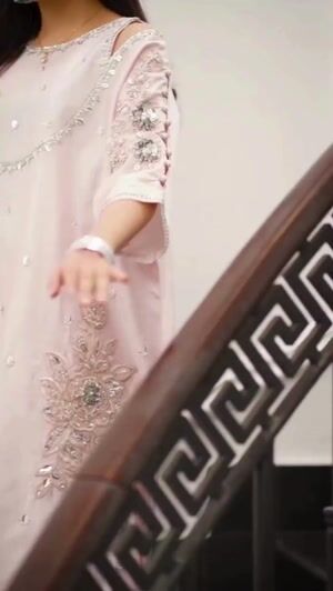 Pastel pink Sharara for Women